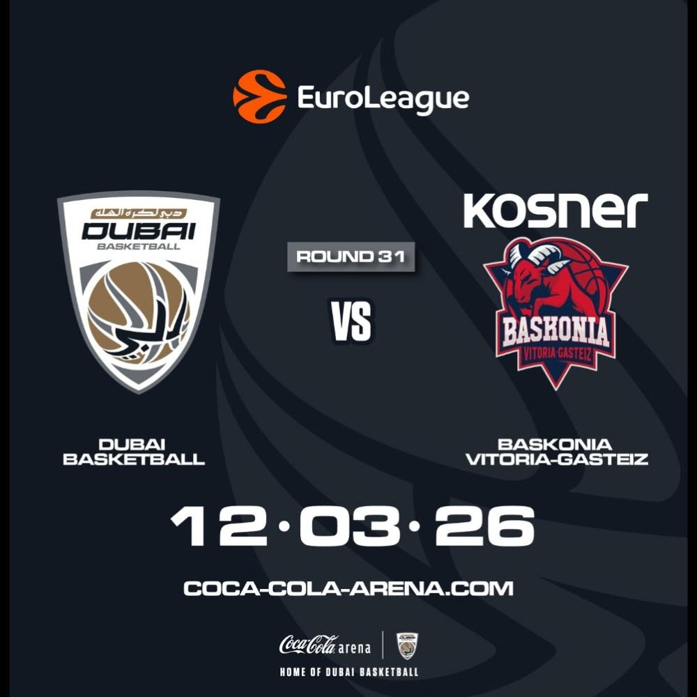 Dubai Basketball vs Kosner Baskonia