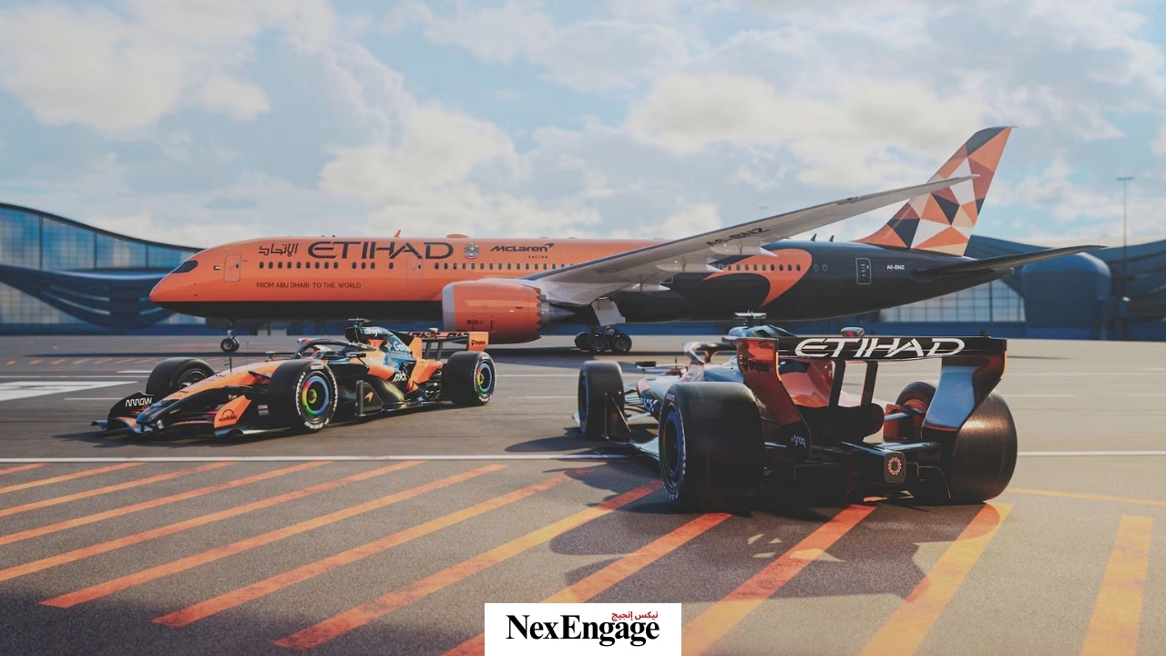 McLaren Etihad Airways partner