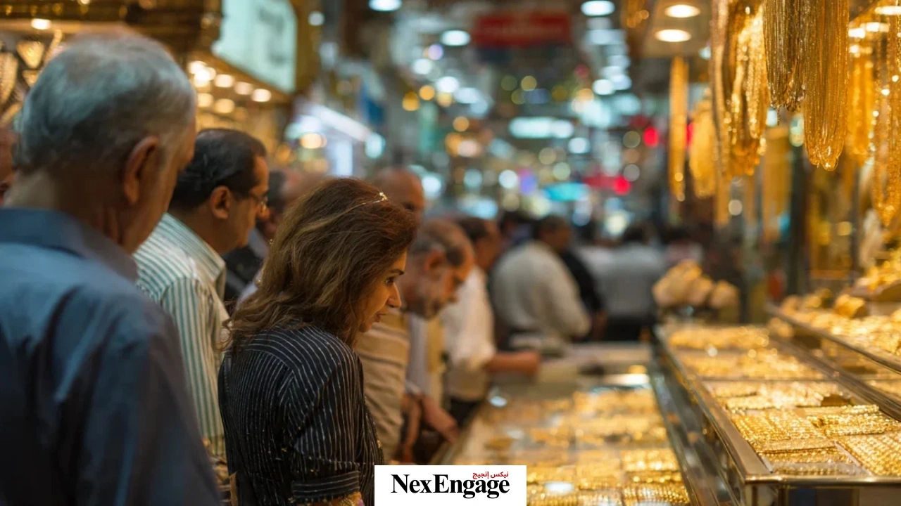 Dubai Gold Surges to One-Month High Amid Geopolitical Tensions